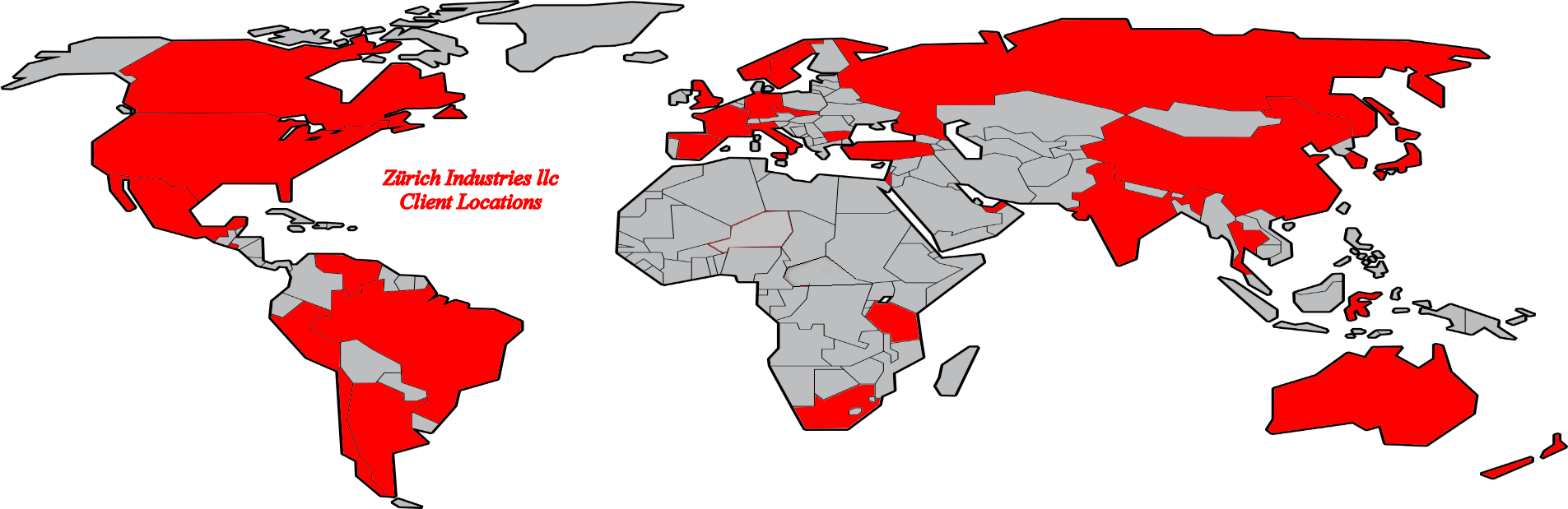 Zurich Industries Customer Map
